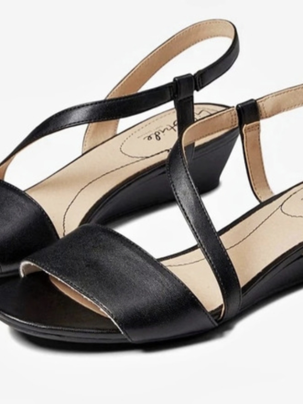 LifeStride Yasmine Wedge Sandal Black
